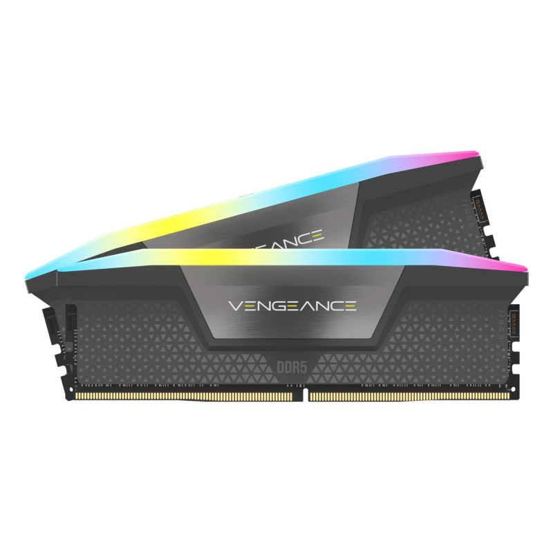 Corsair Vengeance RGB CMH32GX5M2B6000Z38 module de mémoire 32 Go 2 x 16 Go DDR5 6000 MT s 288-pin DIMM