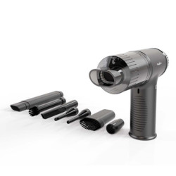 Aspirateur À Main Souffleur 90 W Rechargeables Sèche Li-Ion Noir | ECP Grossiste informatique