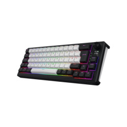 HATOR Skyfall 65 MAG ULTIMA 8K wireless clavier Gaming USB + RF Wireless + Bluetooth QWERTY Anglais britannique Noir, Blanc