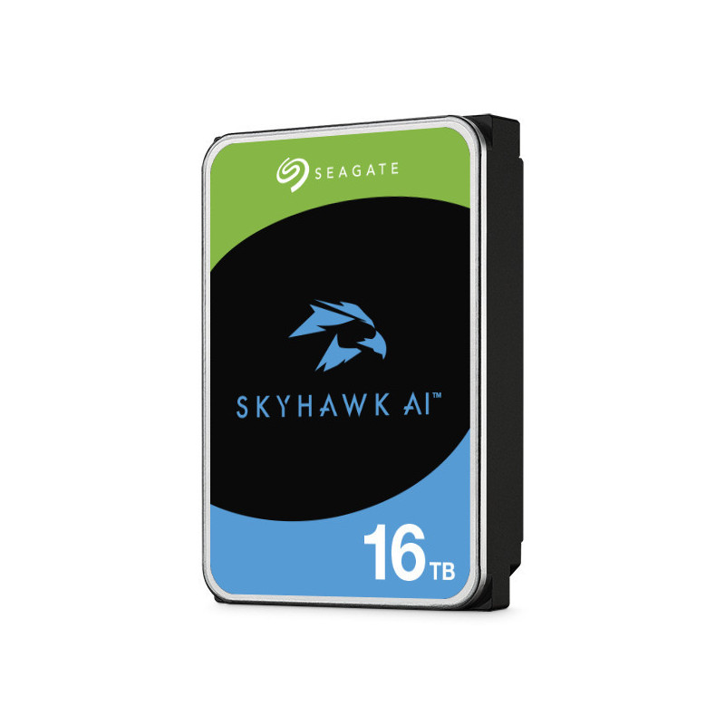 Seagate SkyHawk AI ST16000VE005 disque dur 16 To 7200 tr min 512 Mo 3.5" Série ATA III