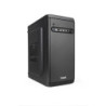 TooQ TQC-4702U3C-B unité centrale Mini Tower Noir