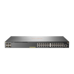 HPE Aruba Networking Aruba 2930F 24G PoE+ 4SFP+ Géré L3 Gigabit Ethernet (10 100 1000) Connexion Ethernet, supportant