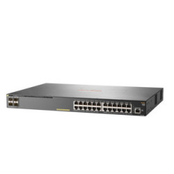 HPE Aruba Networking Aruba 2930F 24G PoE+ 4SFP+ Géré L3 Gigabit Ethernet (10 100 1000) Connexion Ethernet, supportant