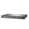 HPE Aruba Networking Aruba 2930F 24G PoE+ 4SFP+ Géré L3 Gigabit Ethernet (10 100 1000) Connexion Ethernet, supportant